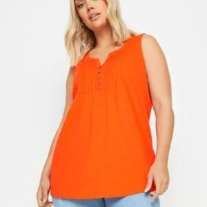 Just My Size Orange Top